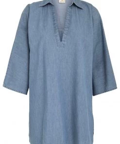 PEPPERCORN Femme CIA Tunique Light Blue Wash -Promos PEPPERCORN Magasin a7919a070996441289b734584150bcbf