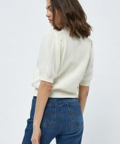 PEPPERCORN Femme DESTINA Gilet Cloud Dancer -Promos PEPPERCORN Magasin a85e4eeb3f234e17aa657571d51d512c