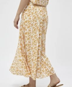 PEPPERCORN Femme Jupe Trapèze Old Gold Pr -Promos PEPPERCORN Magasin a8e75b1c8fb34f55b9a823043f9b58ac