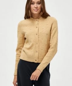 PEPPERCORN Femme Gilet Warm Sand Melange