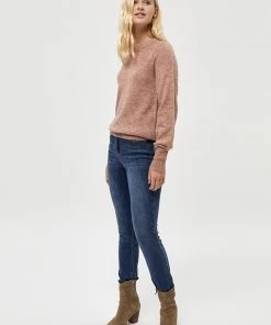 PEPPERCORN AURORA Pullover Ash Rose Melange Femme -Promos PEPPERCORN Magasin aa10994da1614387bb13aea045c359ee
