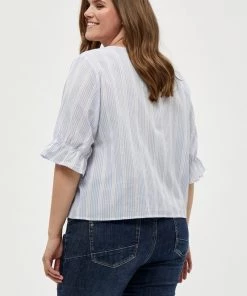 PEPPERCORN DIARA Blouse Skyway Blue Striped Femme 6 PEPPERCORN DIARA Blouse Skyway Blue Striped Femme -Promos PEPPERCORN Magasin acc9c9dba50344d6b28847440ad1a521