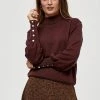 PEPPERCORN Pullover Decadent Chocolate Femme