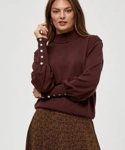 PEPPERCORN Pullover Decadent Chocolate Femme