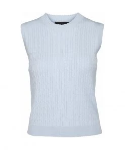 PEPPERCORN Femme TANA Débardeur Cashmere Blue -Promos PEPPERCORN Magasin adfc2ad006564fa6aa62aaba7dd2f626