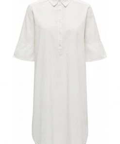 PEPPERCORN Femme RAMIS Robe Chemise White 10 PEPPERCORN Femme RAMIS Robe Chemise White -Promos PEPPERCORN Magasin ae9f018b564841c0909ffc19e2fa8d24