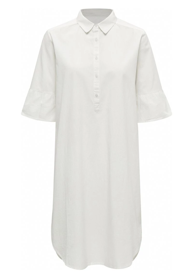 PEPPERCORN Femme RAMIS Robe Chemise White 5 PEPPERCORN Femme RAMIS Robe Chemise White – Image 5