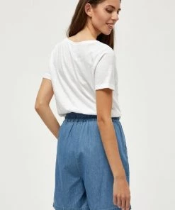 PEPPERCORN ESTEL T Shirt Basique White Femme -Promos PEPPERCORN Magasin af1d88b9830b4ef0968462a59487fa07