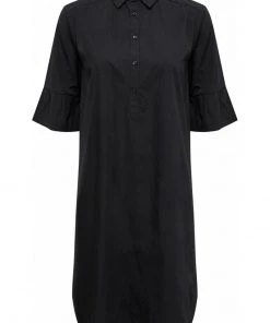 PEPPERCORN Femme RAMIS Robe Chemise Black 9 PEPPERCORN Femme RAMIS Robe Chemise Black -Promos PEPPERCORN Magasin afd4c289573a4cad9f76fed9a4064a10