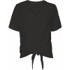 PEPPERCORN MABLE TEE T Shirt Imprimé Black Femme