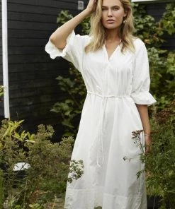 PEPPERCORN Femme MIRIAM Robe De Jour Gardenia -Promos PEPPERCORN Magasin b34126d9848c42c5ba3bff76ac9c0627