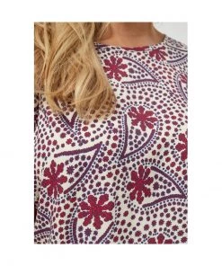 PEPPERCORN Femme ELLERY T Shirt Imprimé True Red Pr -Promos PEPPERCORN Magasin b36cbe7aa3c44907b3db984f3ac14458