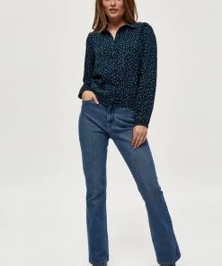 PEPPERCORN Femme CARLA Chemisier Black Pr -Promos PEPPERCORN Magasin b39fa298bb6943dfa3e02f98f5fcc190