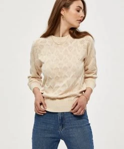 PEPPERCORN Femme LIA PALOMA Pullover Off White