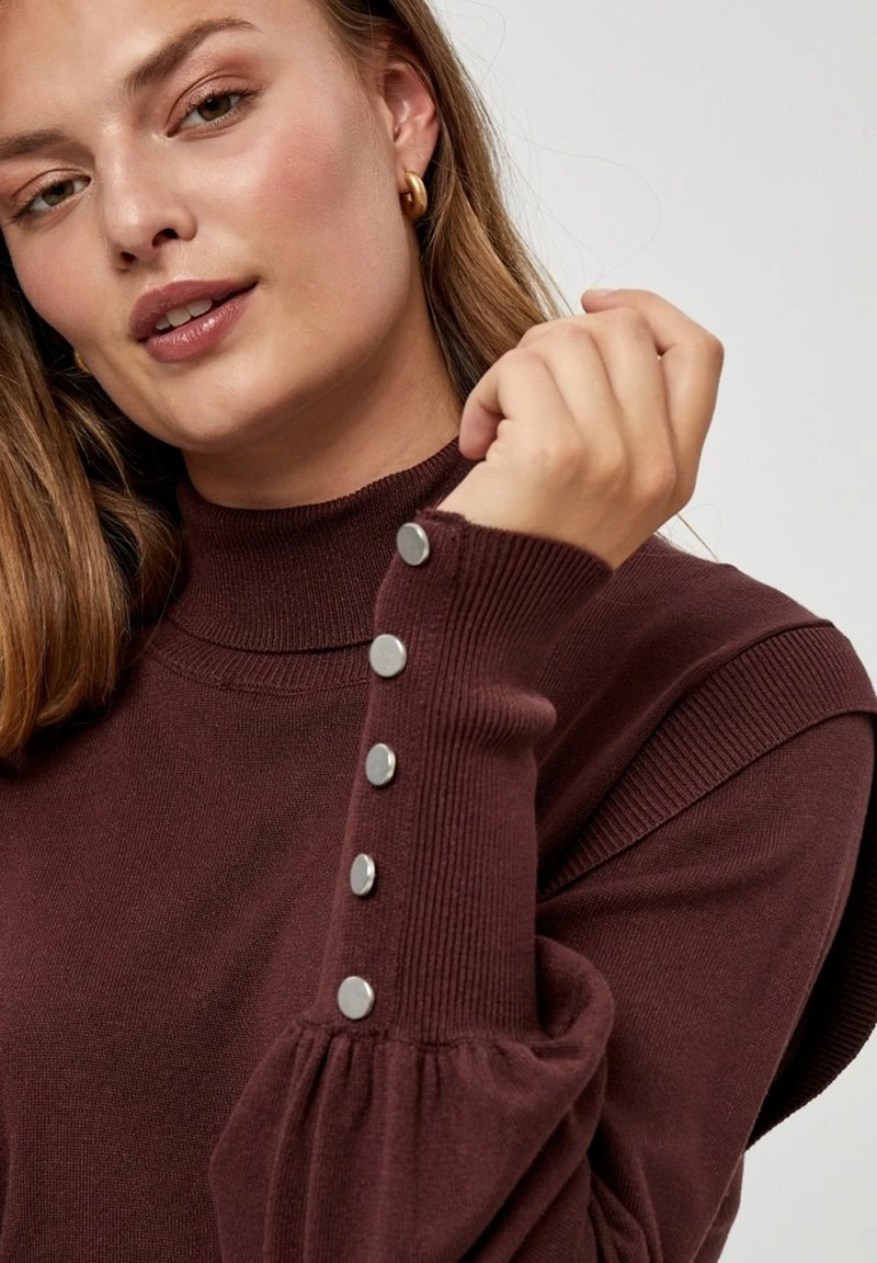 PEPPERCORN Pullover Decadent Chocolate Femme 4 PEPPERCORN Pullover Decadent Chocolate Femme – Image 4