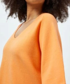 PEPPERCORN ROSALIA 3 4 SLEEVE CURVE Pullover Peach Cobbler Femme -Promos PEPPERCORN Magasin b5327c83e0bd4af4bcb786705860ac25