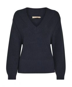 PEPPERCORN DESTINA Pullover Navy Femme -Promos PEPPERCORN Magasin b6c4926cdbc4437cacf8f5c503cc0fc3