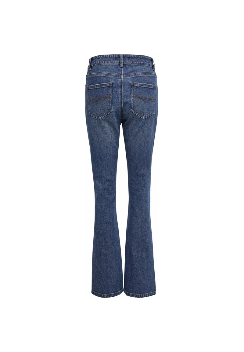 PEPPERCORN Femme LINDA Jean Flare Mid Blue Denim 6 PEPPERCORN Femme LINDA Jean Flare Mid Blue Denim – Image 6