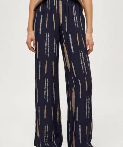 PEPPERCORN ELARA Pantalon Classique D Blue P Femme