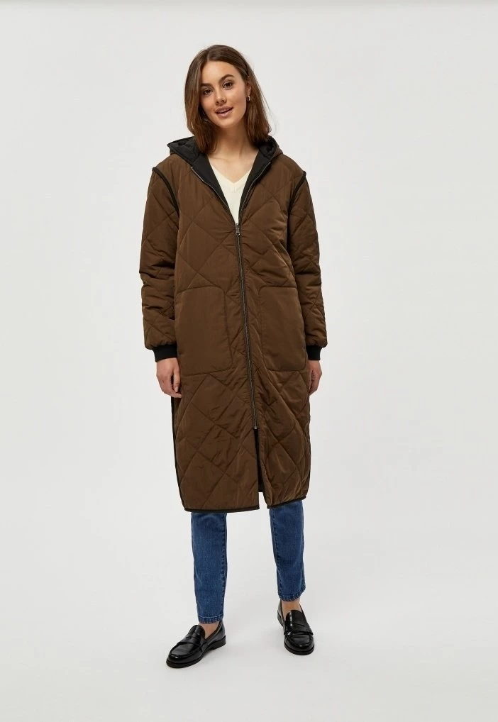 PEPPERCORN Femme Veste D'hiver Brown/black 2 PEPPERCORN Femme Veste D'hiver Brown/black – Image 2