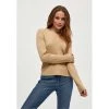 PEPPERCORN TANA Pullover Warm Sand Melange Femme