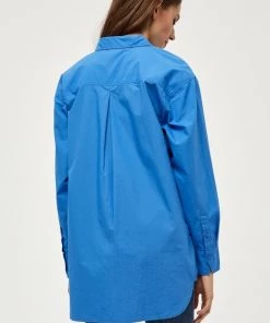 PEPPERCORN Femme THELMA Chemisier Nebulas Blue -Promos PEPPERCORN Magasin b7b0c2e199d446ff8242668d8b3074c8