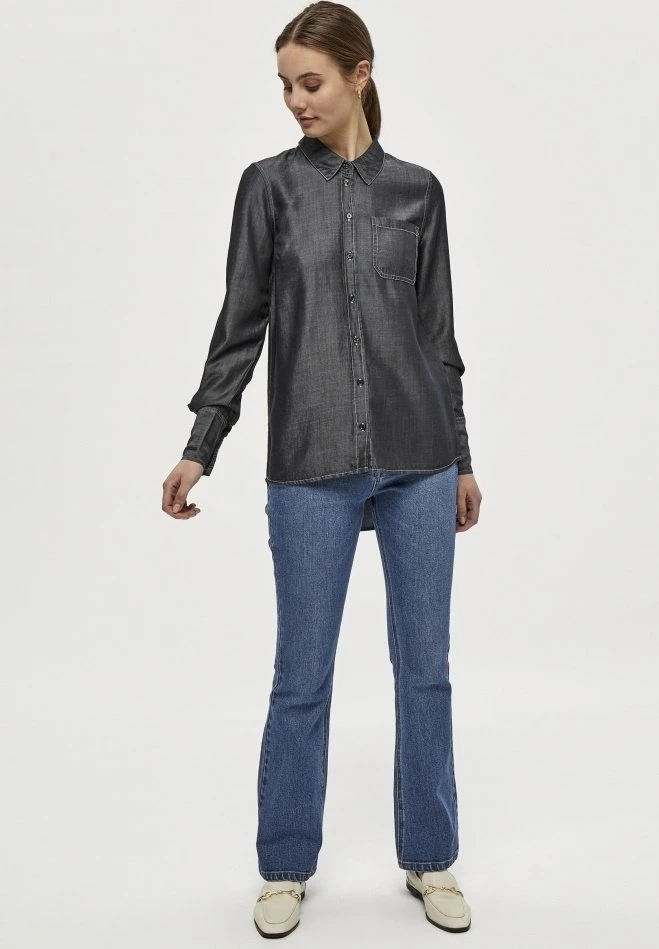 PEPPERCORN Femme Chemisier Black 2 PEPPERCORN Femme Chemisier Black – Image 2