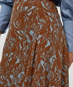 PEPPERCORN Femme JASMINA Jupe Trapèze Monk's Robe Pr -Promos PEPPERCORN Magasin b90ac82530444859b09b3611e29633c3