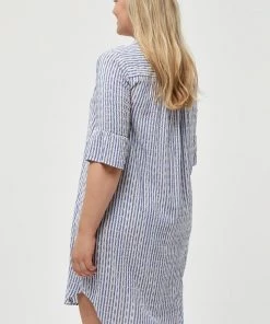 PEPPERCORN RAMISA Robe Chemise Mid Blue Femme 6 PEPPERCORN RAMISA Robe Chemise Mid Blue Femme -Promos PEPPERCORN Magasin ba711ec3d33948ada2486f362b7ee443