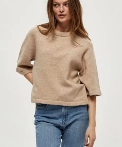 PEPPERCORN Femme PENELOPE Pullover Mottled Beige