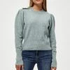 PEPPERCORN PENELOPE Pullover Slate Blue Melange Femme