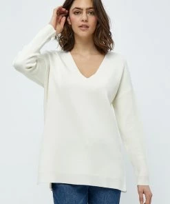 PEPPERCORN Femme ROSALIA Pullover Cloud Dancer