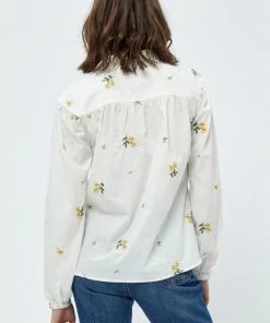 PEPPERCORN Femme DIXIE CIA Blouse White Pr 6 PEPPERCORN Femme DIXIE CIA Blouse White Pr -Promos PEPPERCORN Magasin bd6390760ea348f4a8b30f1743ed6248