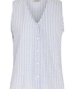 PEPPERCORN Femme ELAINE Blouse Skyway Blue Striped 9 PEPPERCORN Femme ELAINE Blouse Skyway Blue Striped -Promos PEPPERCORN Magasin c0225f18619545a4801a74574ec5a54b