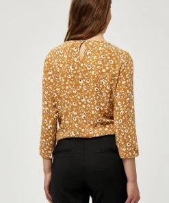 PEPPERCORN LEAH TABITA Blouse Spruce Yellow Pr Femme -Promos PEPPERCORN Magasin c0d83b1e1a754a56b5f4213ed9b7bfb2