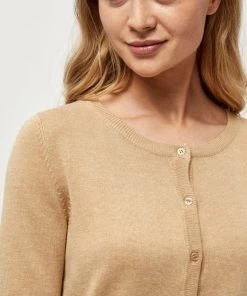 PEPPERCORN Femme TANA Gilet Warm Sand Melange -Promos PEPPERCORN Magasin c0f04394332249ccbf46df22785cfafd