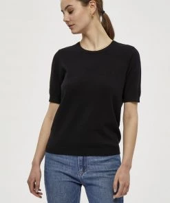 PEPPERCORN Femme SHORT SLEEVE T Shirt Basique Black