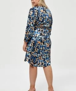 PEPPERCORN CAMIL SABIA Robe De Jour Daphne Blue Pr Femme -Promos PEPPERCORN Magasin c12b7660b93147089033f1d9670958f1