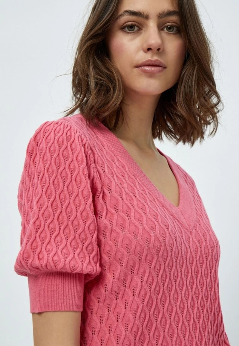 PEPPERCORN ROSALIA PUFF SLEEVE T Shirt Imprimé Pink Lemonade Femme 4 PEPPERCORN ROSALIA PUFF SLEEVE T Shirt Imprimé Pink Lemonade Femme – Image 4