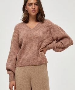 PEPPERCORN Femme Pullover Ash Rose Melange