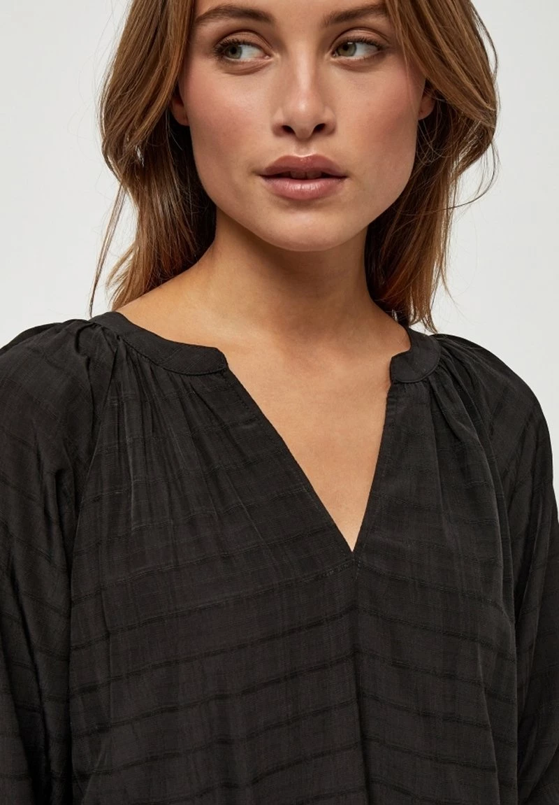 PEPPERCORN Femme MILENA LONG SLEEVE Blouse Black 4 PEPPERCORN Femme MILENA LONG SLEEVE Blouse Black – Image 4