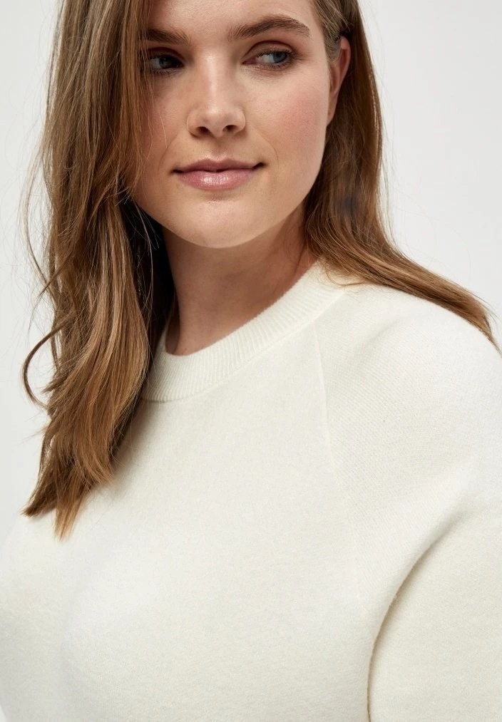 PEPPERCORN ROSALIA Pullover Cloud Dancer Femme 4 PEPPERCORN ROSALIA Pullover Cloud Dancer Femme – Image 4