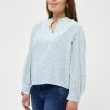 PEPPERCORN Femme CELESTINE JULIANNA Blouse Dusk Blue Pr