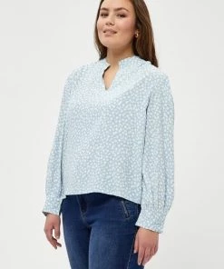 PEPPERCORN Femme CELESTINE JULIANNA Blouse Dusk Blue Pr