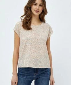 PEPPERCORN Femme T Shirt Imprimé Skyway Blue Print