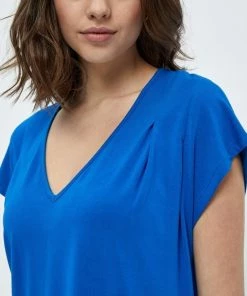 PEPPERCORN Femme ROSALINDA T Shirt Basique Nebulas Blue -Promos PEPPERCORN Magasin c3c824e4f11f4b01978e37d3bd49a0f9