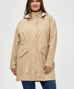 PEPPERCORN Femme CANE CURVE Parka Sand