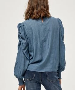 PEPPERCORN Femme Blouse Blue Horizon -Promos PEPPERCORN Magasin c4aceacca57c45d8b8c7376ea7243653