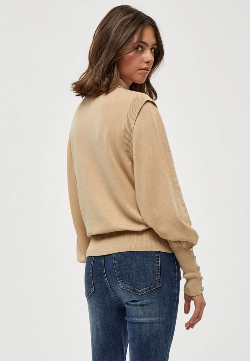 PEPPERCORN Pullover Warm Sand Femme 3 PEPPERCORN Pullover Warm Sand Femme – Image 3