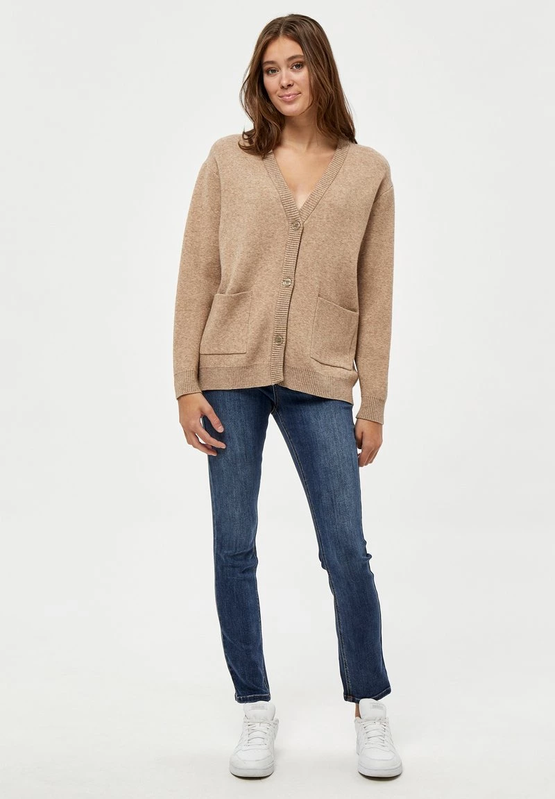 PEPPERCORN Gilet Warm Sand Melange Femme 2 PEPPERCORN Gilet Warm Sand Melange Femme – Image 2